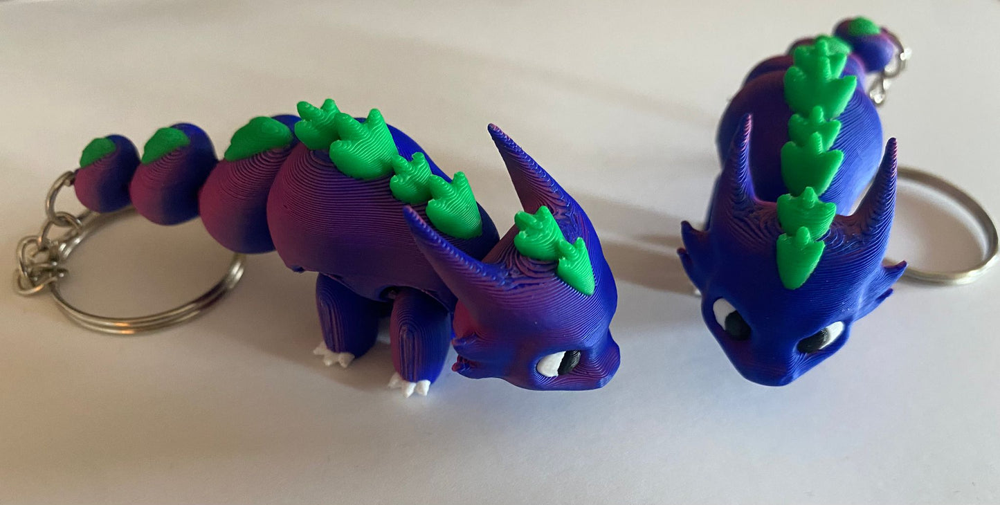 Flexi Dragon Schlüsselanhänger