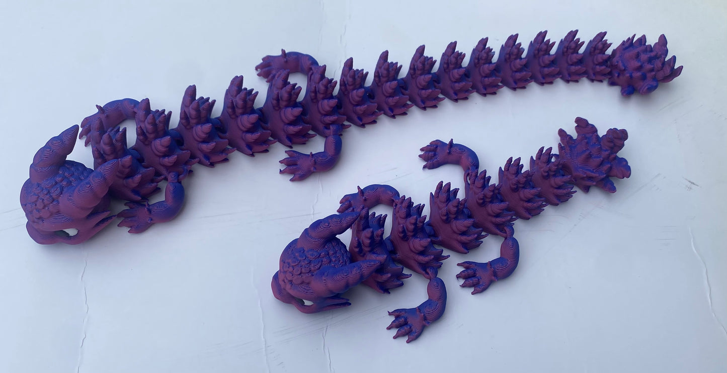 Borstenrücken-Flexi-Drache