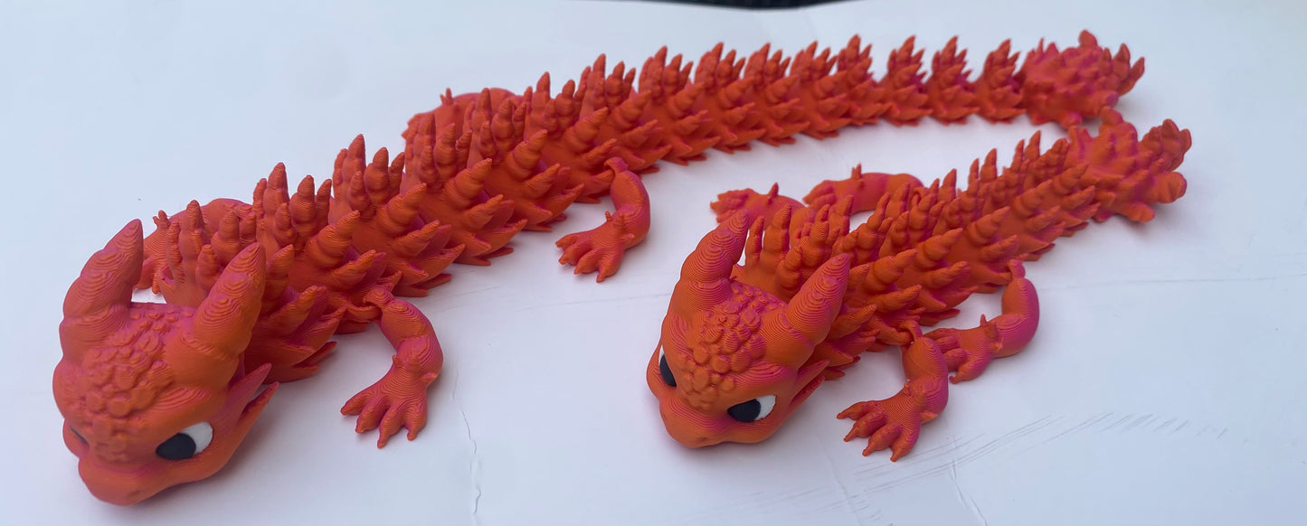 Borstenrücken-Flexi-Drache
