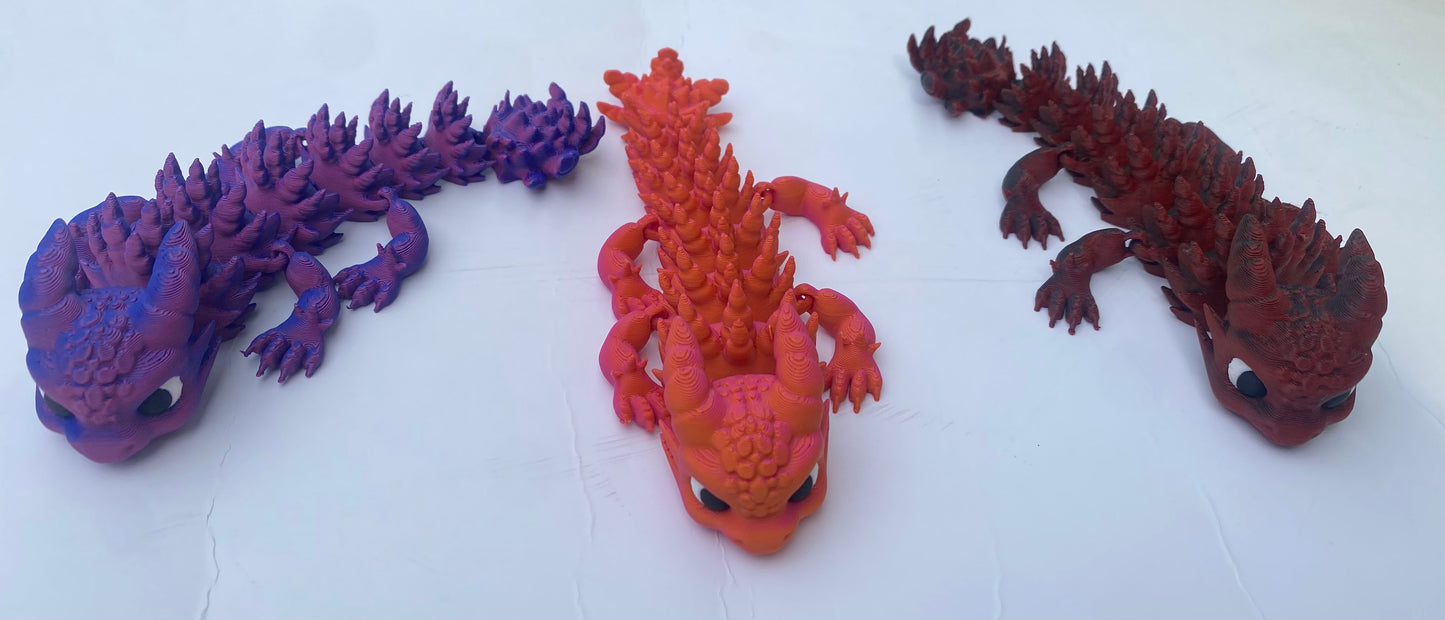Borstenrücken-Flexi-Drache