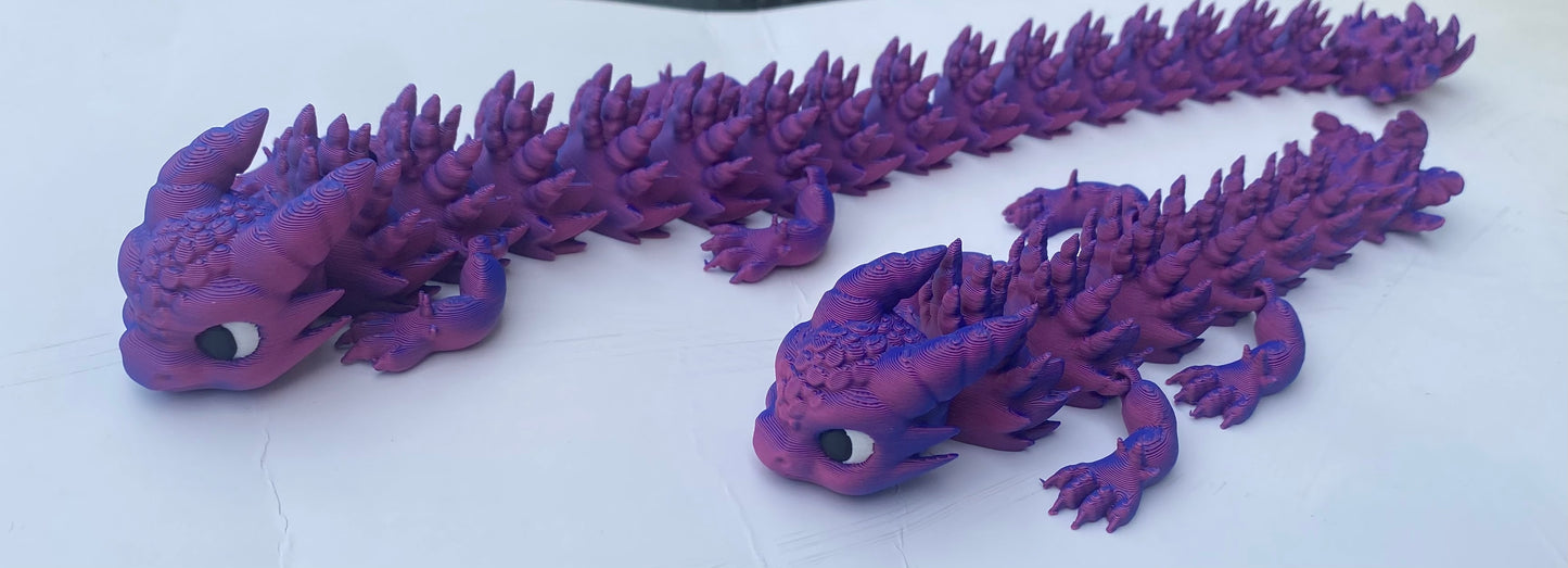 Borstenrücken-Flexi-Drache