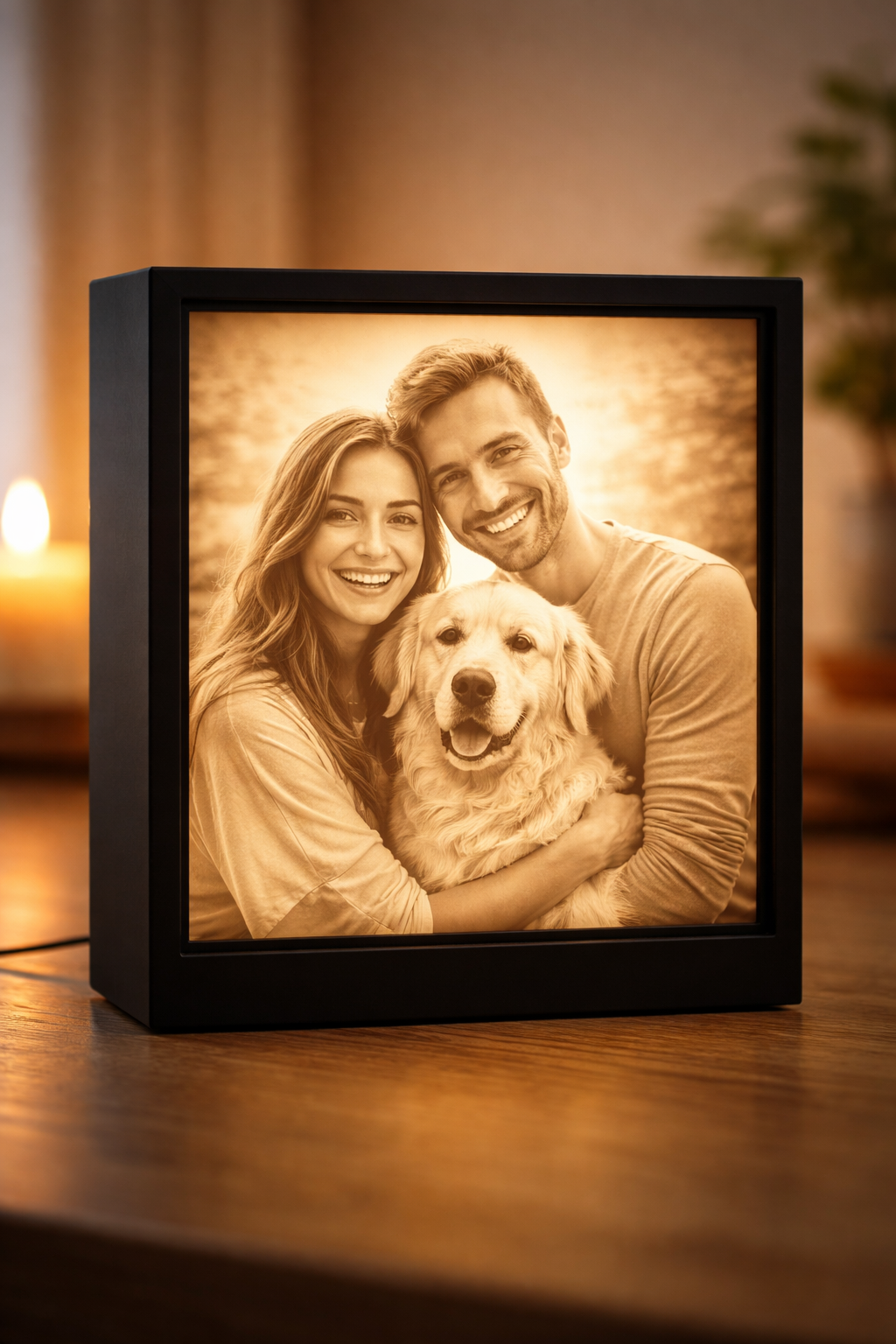 Lithophane 3D Fotos – Dein Bild als Lichtkunst