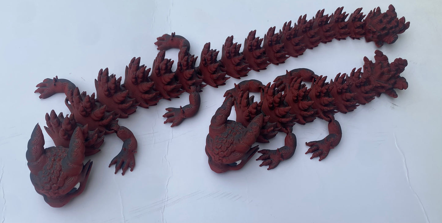 Borstenrücken-Flexi-Drache
