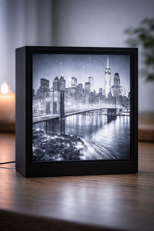 Lithophane 3D Fotos – Dein Bild als Lichtkunst