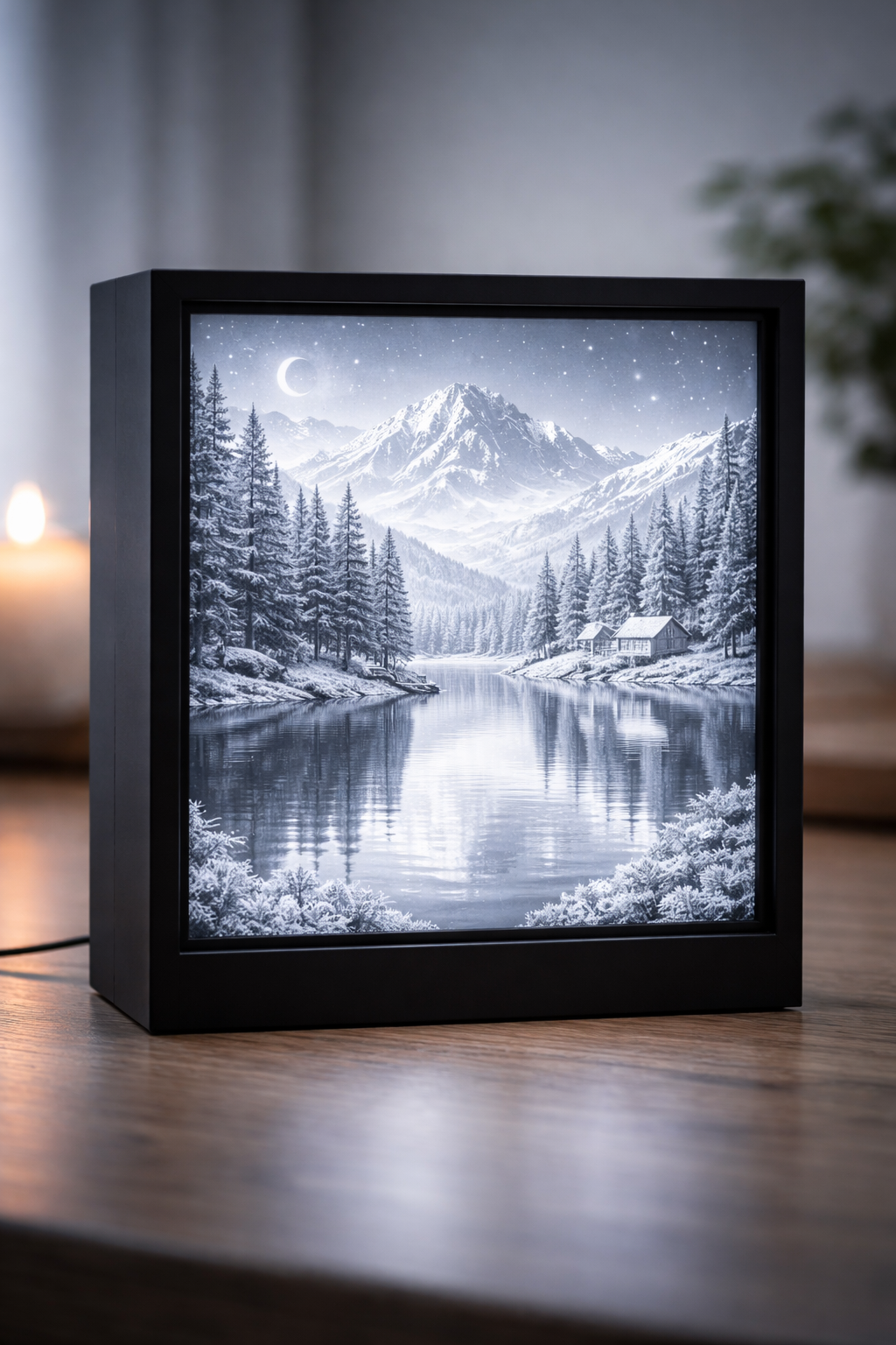Lithophane 3D Fotos – Dein Bild als Lichtkunst